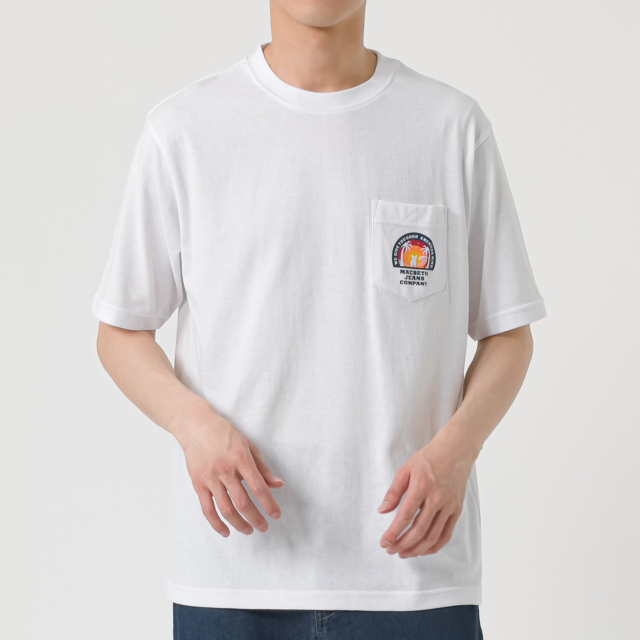 MACBETH(マクベス) サーフTシャツ メンズ(シロ-XL)