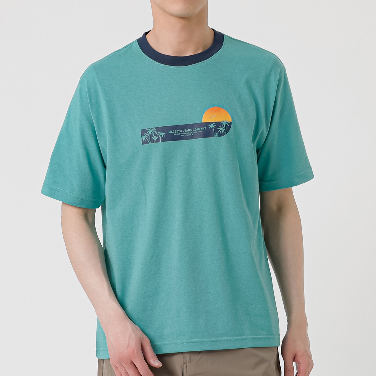 MACBETH(マクベス) サーフTシャツ メンズ(ミドリ-XL)