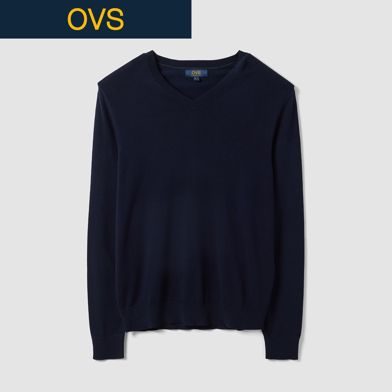 OVS（オヴィエッセ） Ｖネックニットプル 2763883(コイアオ-XL)