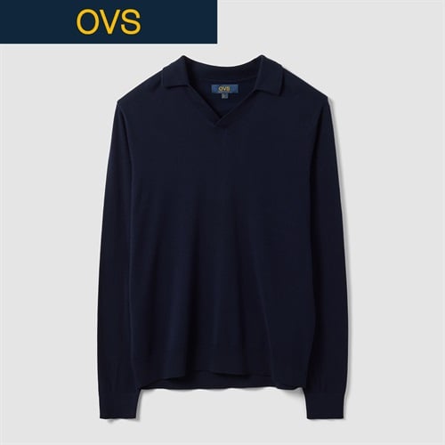 OVS（オヴィエッセ） 長袖ニットポロシャツ 2763988