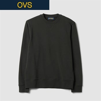 OVS（オヴィエッセ） 裏毛スウェットシャツ 2764233(ガンメタル-S)
