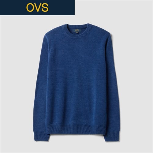 OVS（オヴィエッセ） アクリルラウンドネックニット 2769379