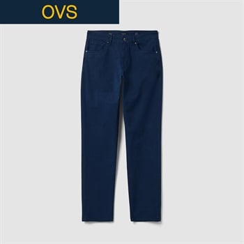 OVS（オヴィエッセ） ５ポケットレギュラーパンツ 2769982(ネイビーブルー-S)