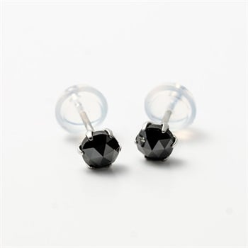 プラチナ ビーンズピアス 定価15000円くらいしました。 タンザナイト プラチナピアス(スタッド/12月誕生石)《WEPN2965