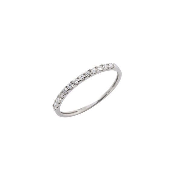 プラチナ【ハーフエタニティリング15号】天然ダイヤモンド0.15ct 新品！ プラチナダイヤ計0．15ct ハーフエタニティリング（15号
