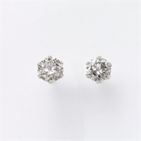 プラチナ　ハーフエタニティピアス　ダイヤ VENDOME AOYAMA（ヴァンドーム青山） ピアス プラチナ ハーフ