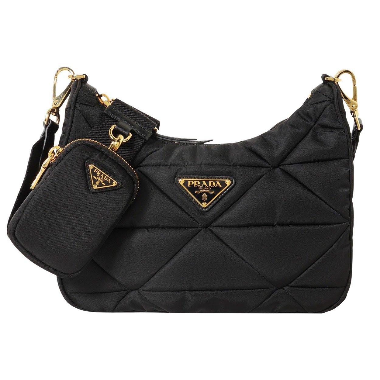 PRADA(プラダ) パデッド Re-Nylon ショルダーバッグ 1BC151 D9M RDJN