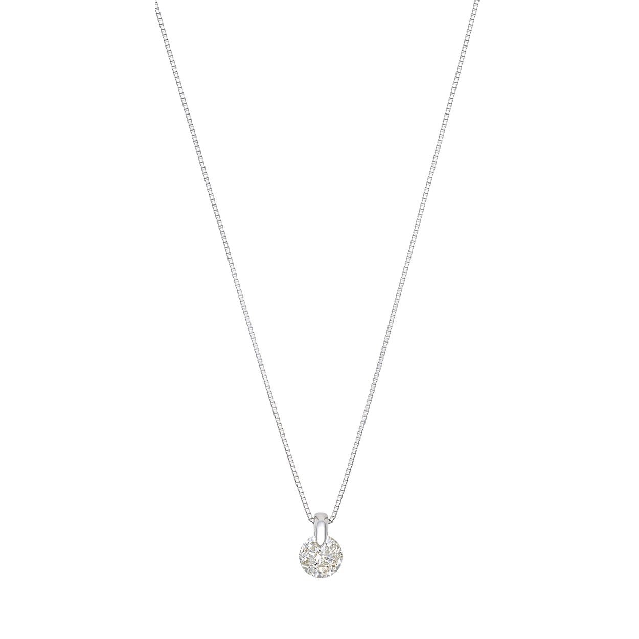 プラチナ 1.0ct天然ダイヤネックレス<03 10日間> | イオンスタイル