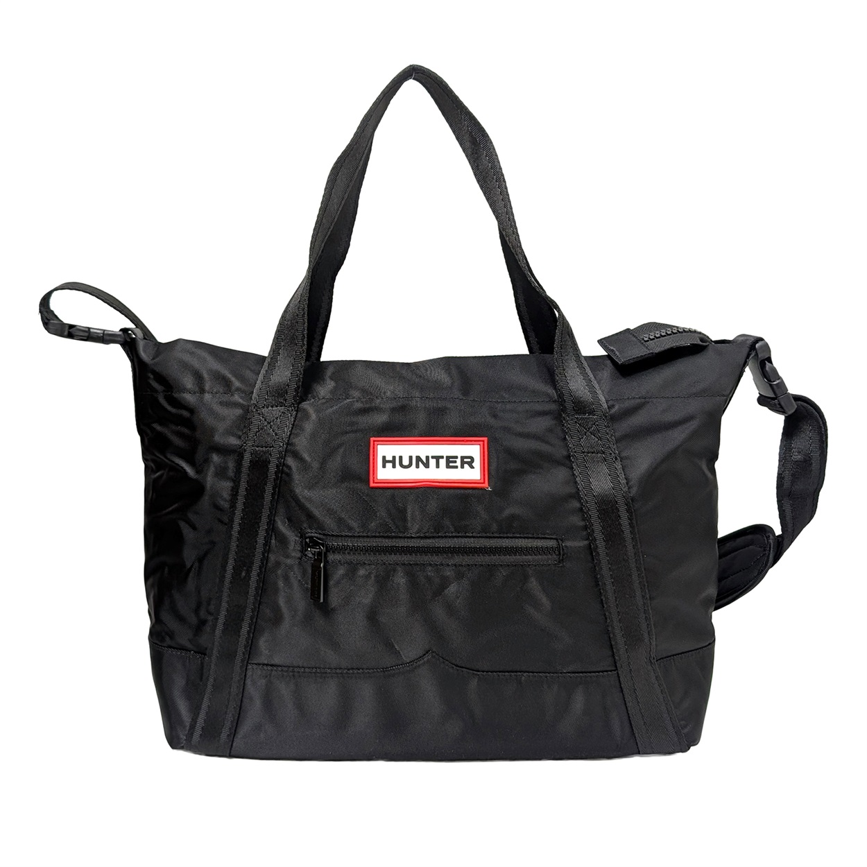 HUNTER(ハンター)ナイロンミディアムトップクリップトートバッグ