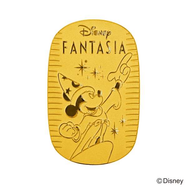 Disney Fantasia 純金　小判　10g Disney 『FANTASIA』純金小判 10g B<04 GW> | イオンスタイル