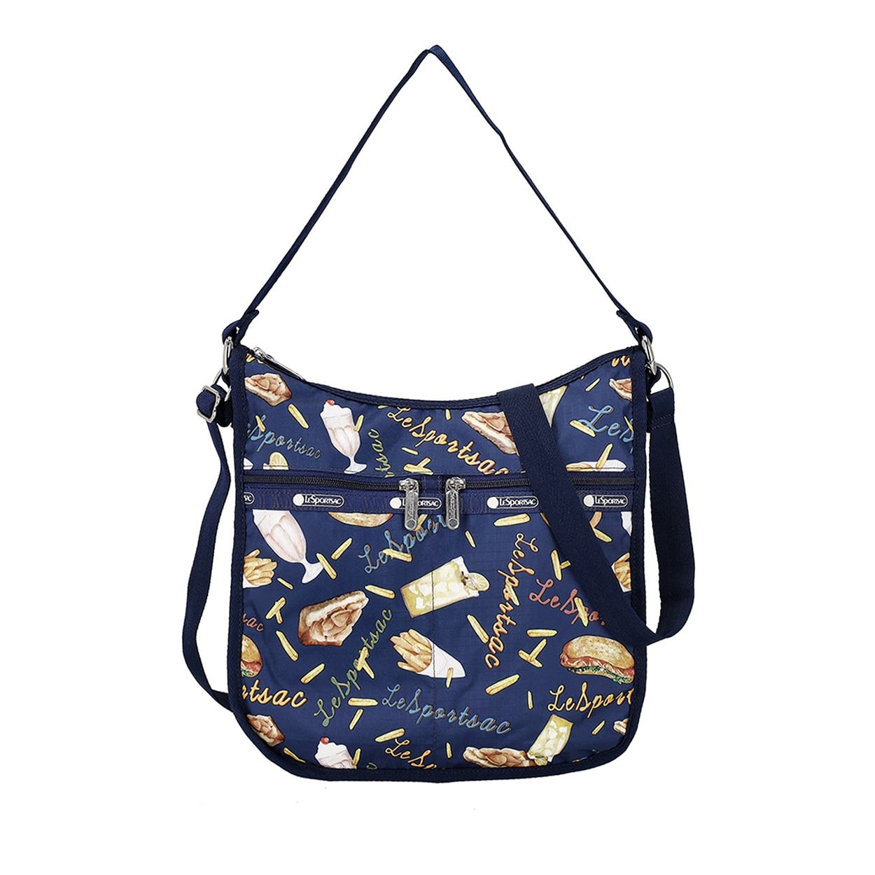 Lesportsac(レスポートサック) ELIZE HOBO 2WAYショルダーバッグ 2764E723<06 10日間>(LESPORTSAC MEAL-フリー)