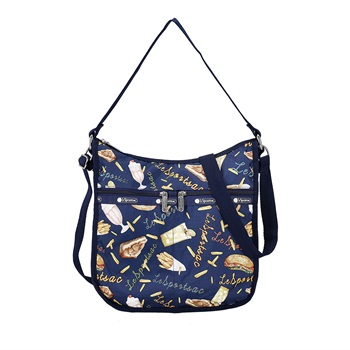 Lesportsac(レスポートサック) ELIZE HOBO 2WAYショルダーバッグ 2764E723<06 10日間>(LESPORTSAC MEAL-フリー)