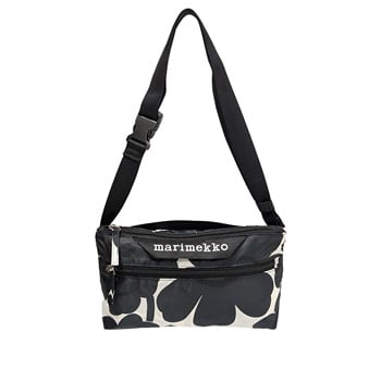 marimekko(マリメッコ) Neat Crossbody Unikko S ショルダーバッグ 095250 919<06 従販>(ブラック×オフホワイト-フリー)