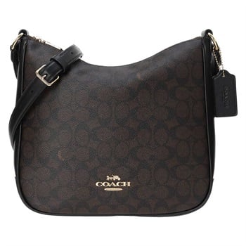 COACH(コーチ) エリーファイルバッグ CZ177 IMXAQ<06 予約会>(ウォルナット/ブラック-フリー)