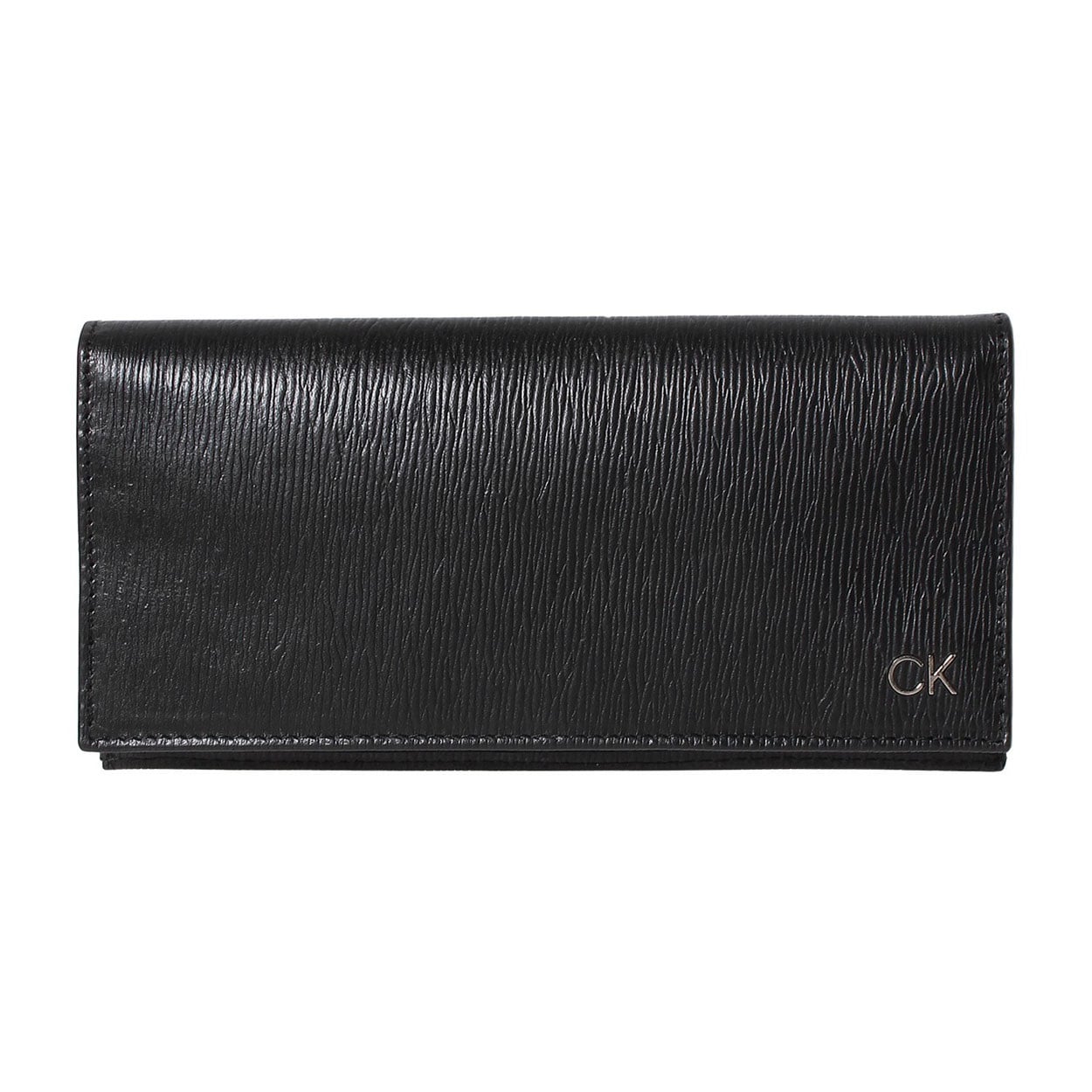 CALVIN KLEIN(カルバンクライン) 長財布 31CK190003 001<06 予約会>(ブラック-フリー)