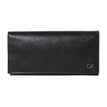 CALVIN KLEIN(カルバンクライン) 長財布 31CK190003 001<06 予約会>(ブラック-フリー)