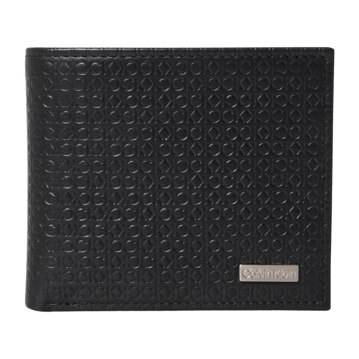 CALVIN KLEIN(カルバンクライン) 二つ折り財布 31CK130007 001<06 予約会>(ブラック-フリー)
