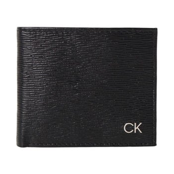 CALVIN KLEIN(カルバンクライン) 二つ折り財布 31CK130008 001<06 予約会>(ブラック-フリー)