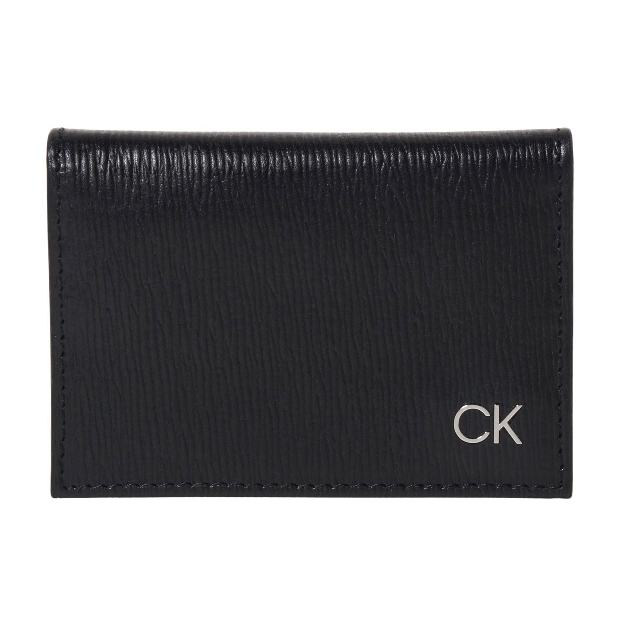 CALVIN KLEIN(カルバンクライン) カードケース 31CK200002 001<06 予約会>(ブラック-フリー)