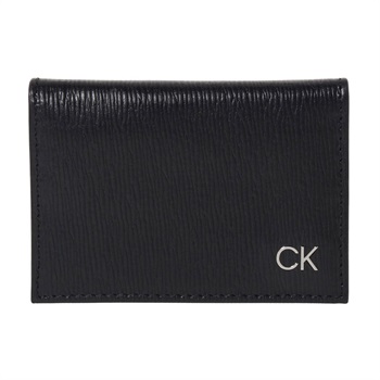 CALVIN KLEIN(カルバンクライン) カードケース 31CK200002 001<06 予約会>(ブラック-フリー)
