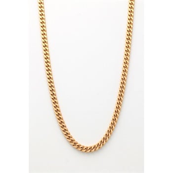 18金2面シングル編み喜平ネックレス(約30g 長さ約50cm)<06 GD>(キン-フリー)