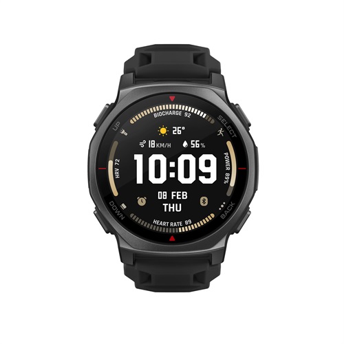 amazfit(アマズフィット) Amazfit T-Rex 3 Pro  44mm  SP170079 タクティカルブラック<06 従販>