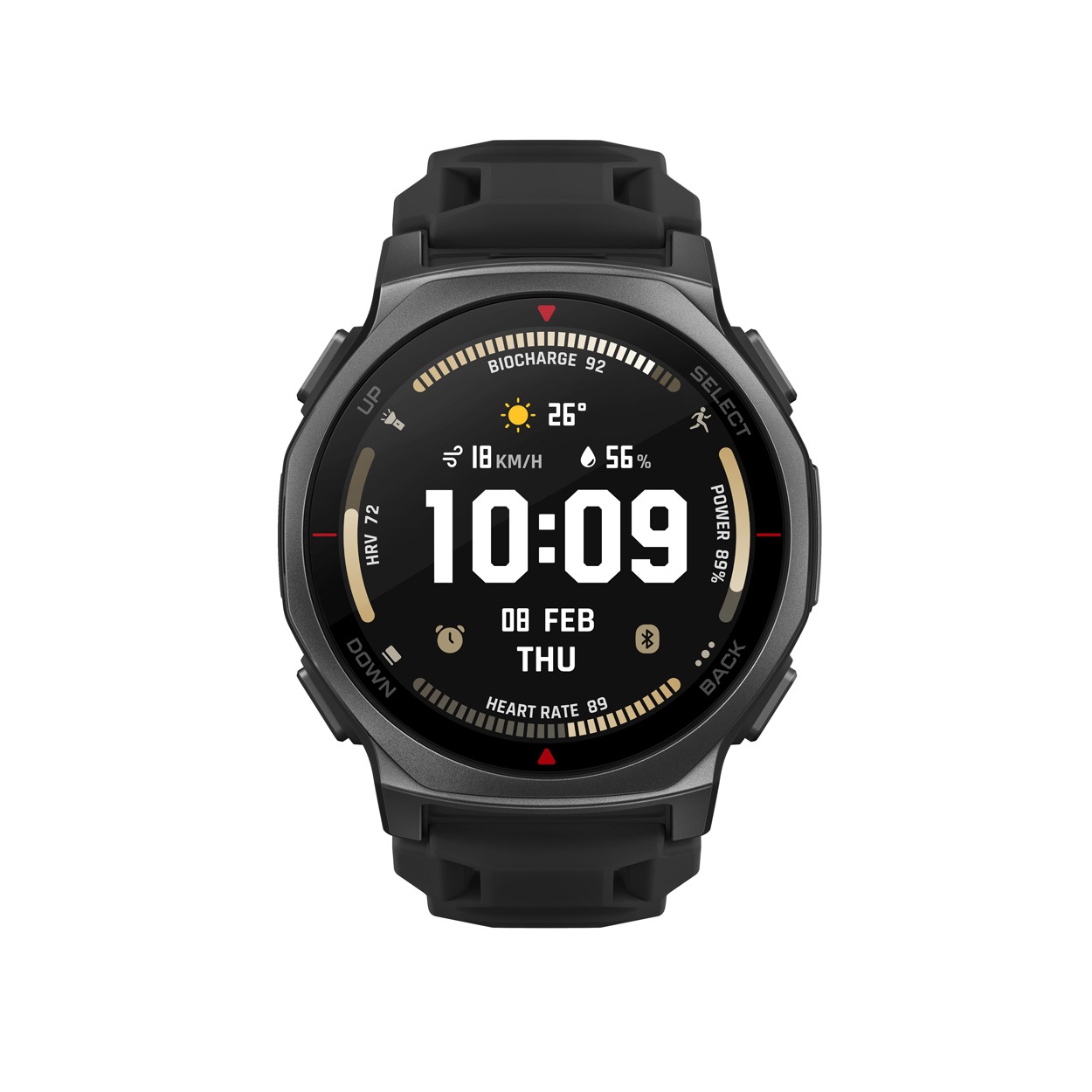 amazfit(アマズフィット) Amazfit T-Rex 3 Pro  44mm  SP170079 タクティカルブラック<06 従販>(文字盤:液晶-フリー)