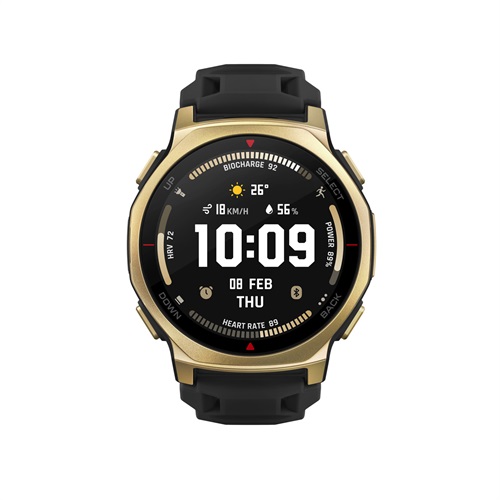 amazfit(アマズフィット) Amazfit T-Rex 3 Pro  44mm  SP170079 ブラックゴールド<06 従販>