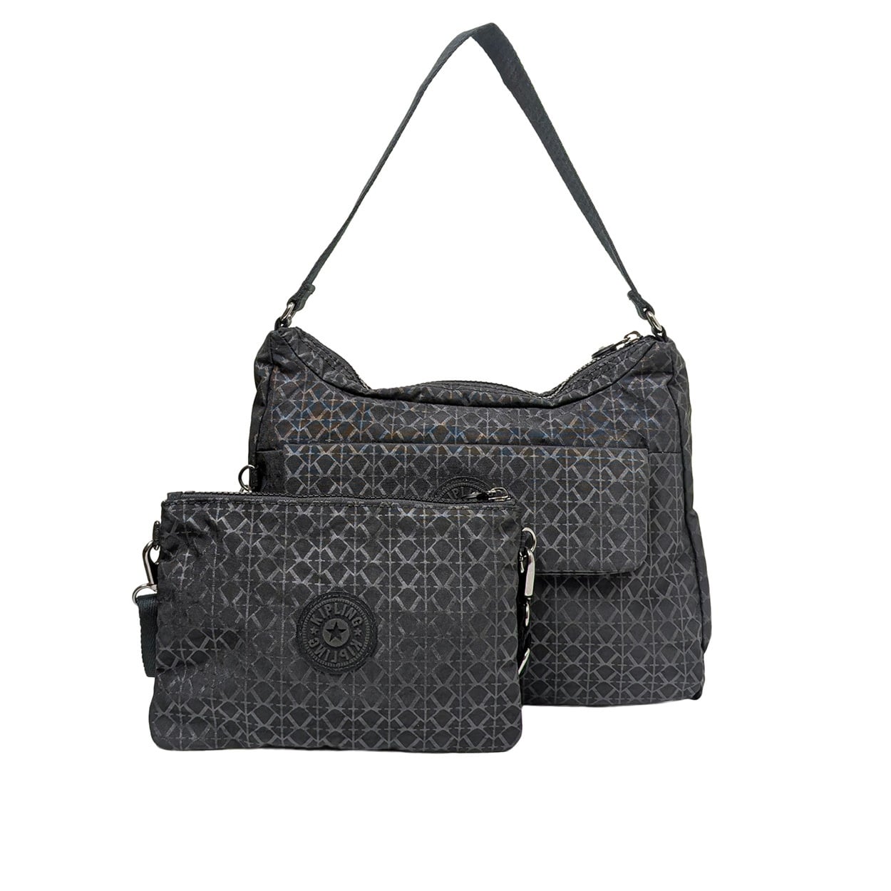 kipling(キプリング) 2点セット ショルダーバッグ＆サコッシュ SKARLET KI3218 K59<08 10日間>(シグネチャーエンボス-フリー)