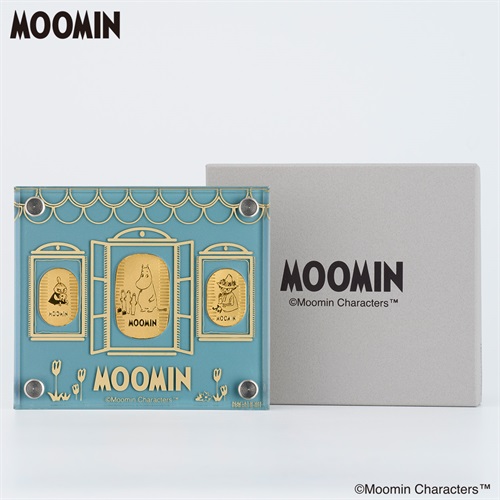 純金「ムーミン屋敷に大集合」小判 3点(14g)セット<09 10日間>