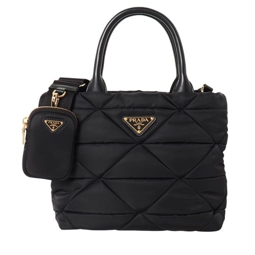 PRADA(プラダ) スモール パデッド Re-Nylon トートバッグ 1BG373 B9M RDJN F0632<07 超ナツ>