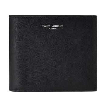 SAINT LAURENT(サンローラン) イースト/ウエスト ウォレット 396303 BTY0N 1000<08 予約会>(ブラック-フリー)