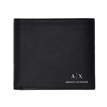 ARMANI EXCHANGE(アルマーニエクスチェンジ) 二つ折り財布・キーホルダー セット 958487 CC845 00020<08 予約会>(ブラック-フリー)