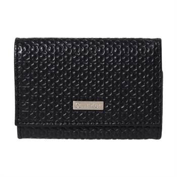 CALVIN KLEIN(カルバンクライン) コインケース 31CK250002 001<08 決算謝恩>(ブラック-フリー)