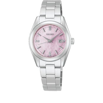 SEIKO(セイコー) SEIKO SELECTION アナログクオーツ HFH002P<08 1日限り>(文字盤:ピンク(白蝶貝)-腕回りサイズ:最大175mm)
