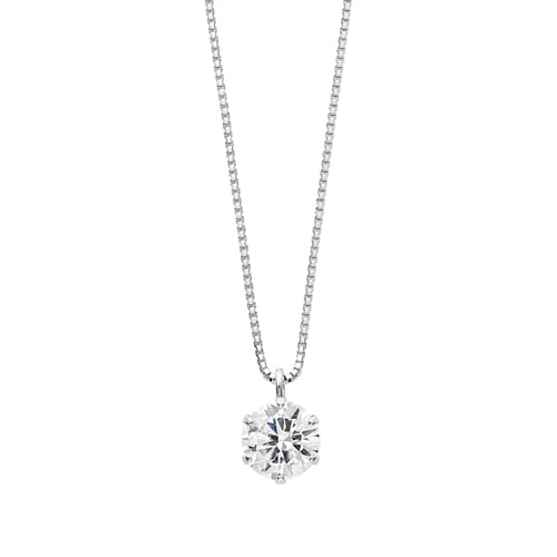 プラチナ1.0ct 天然ダイヤネックレス<10 10日間>