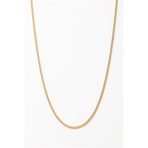 18金/2面シングル編み喜平ネックレス（約1.5ｇ・長さ約45cm）<10 3日間>