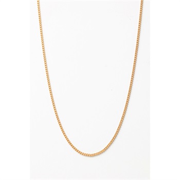 18金/2面シングル編み喜平ネックレス（約1.5ｇ・長さ約45cm）<10 3日間>(キン-フリー)
