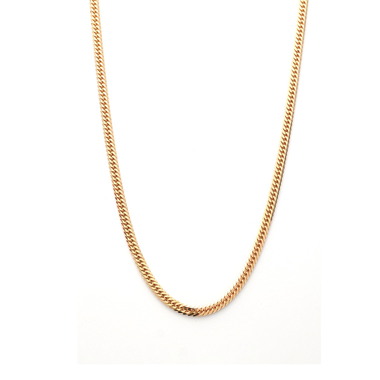 18金6面ダブル編み喜平ネックレス(約10g 長さ約50cm)<11 BF先行>(キン-フリー)