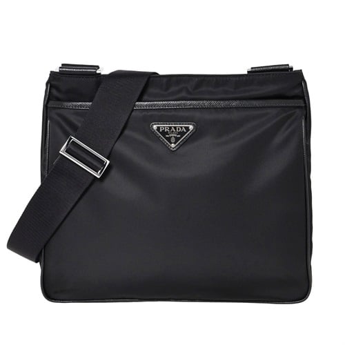 PRADA(プラダ) Re-Nylon xサフィアーノレザー ショルダーバッグ 2VH118 2DMH F0002 XOO<11 BF事前>