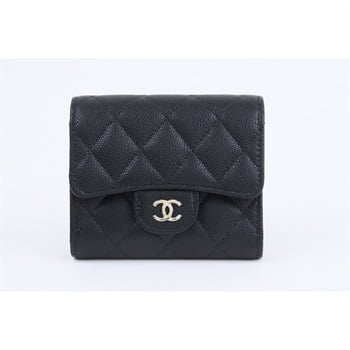 CHANEL(シャネル) 三つ折り財布 AP0229 B10583 C3906<11 BF事前>(ブラック-フリー)