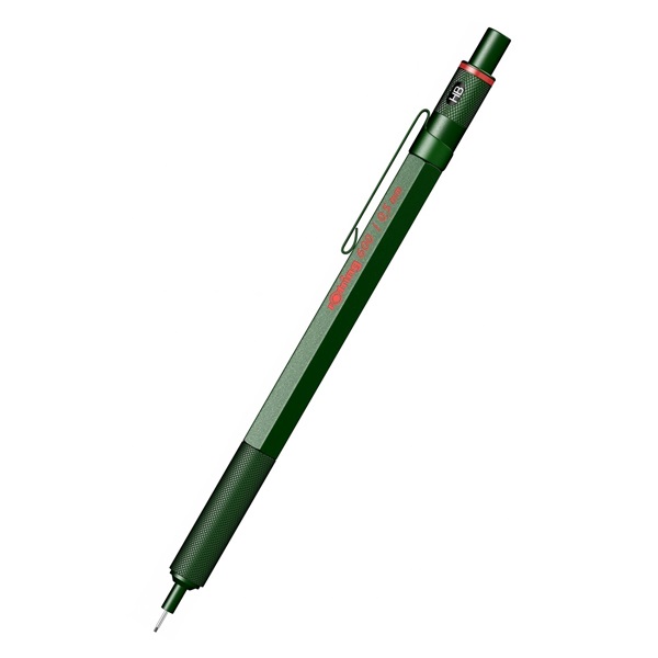 rOtring 600 メカニカルペンシル 0.5mm(カモフラージュグリーン)