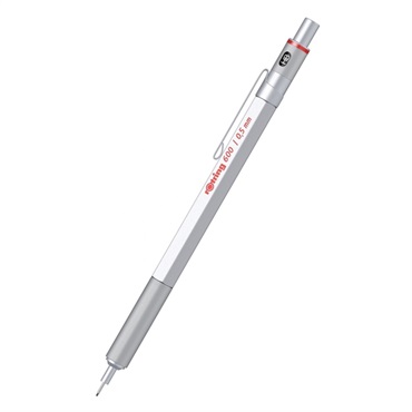rOtring 600 メカニカルペンシル 0.5mm(シルバー)