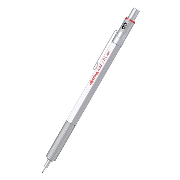 rOtring 600 メカニカルペンシル 0.5mm(シルバー)