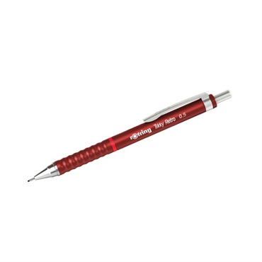 ロットリングティッキーレトロ メカニカルペンシル 0.5mm(レッド)