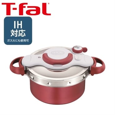☆未使用　ティファール　圧力鍋　T-fal　クリプソ　ミニット　デュオ ルージュ T-fal 圧力鍋 クリプソミニットデュオルージュ IH対応 | イオン