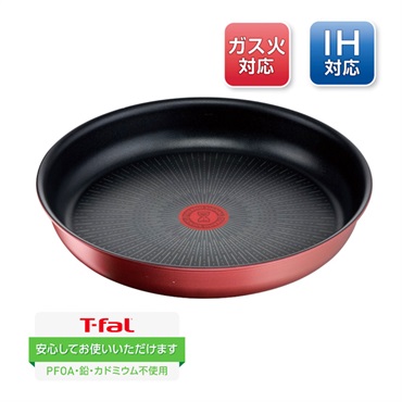 T-fal インジニオ・ネオ IHルージュ・アンリミテッド フライパン(28cm)