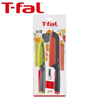 T-FAL　フレッシュキッチン セット2　ナイフ　包丁　三徳(K13482)
