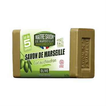サボン・ド・マルセイユ 100g×5個 メートル・サボン・ド・マルセイユ Maitre Savon de Marseille ダイショートレーディング