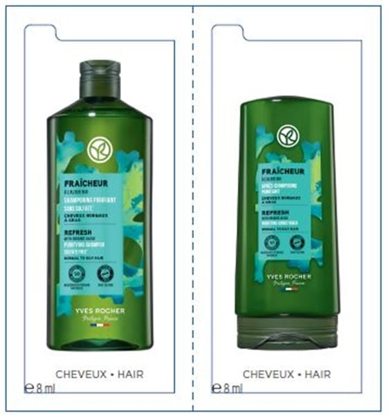 イヴ・ロシェ PRシャンプー・コンディショナー サシェ 各8ml